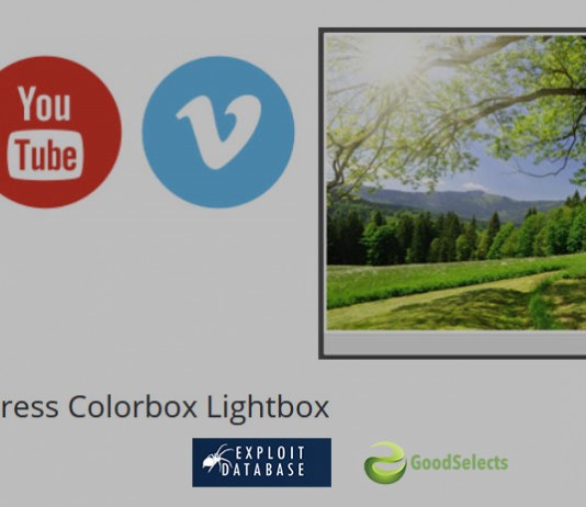 Vulnerable WordPress Plugin: WordPress Plugin Colorbox Lightbox v1.1.1
