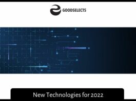 New Technologies for 2022 New Technologies for 2022